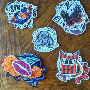 57 waterproof stickers